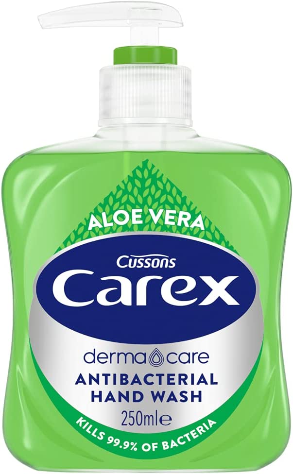 Carex Hand Wash Aloe Vera 250Ml Dado Supplies UK Ltd.